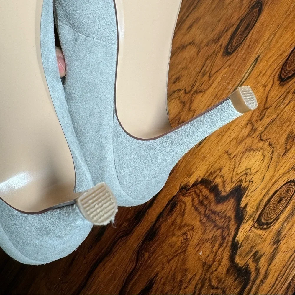 Halogen Grey Suede Leather Booties size 7 - Picture 12 of 13